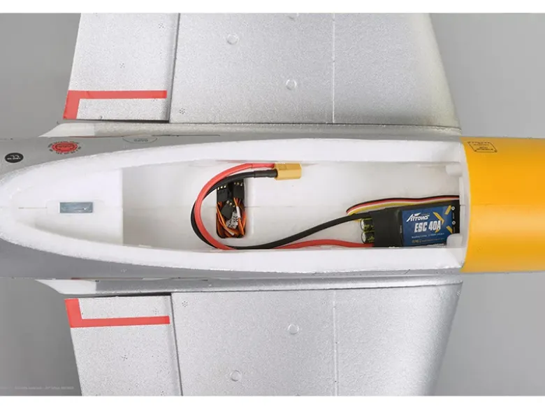 Arrows RC AS-AH004PP-51 Mustang 1100mm PNP, mit elektrischem Einziehfahrwerk
