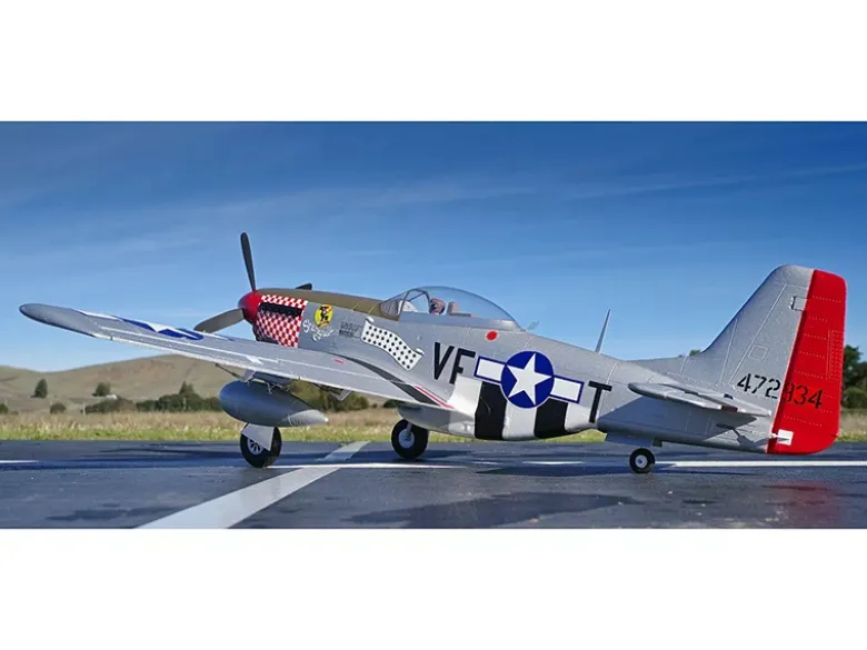 Arrows RC AS-AH004PP-51 Mustang 1100mm PNP, mit elektrischem Einziehfahrwerk