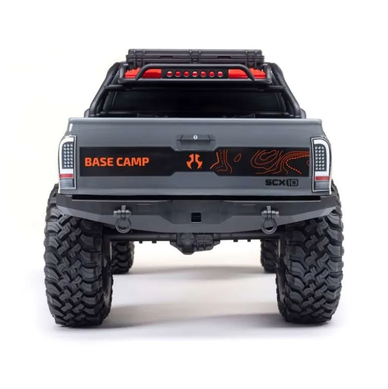 Axial AXI-1375T2SCX10 III Base Camp 4X4 Rock Crawler Brushed RTR 1:10, grau