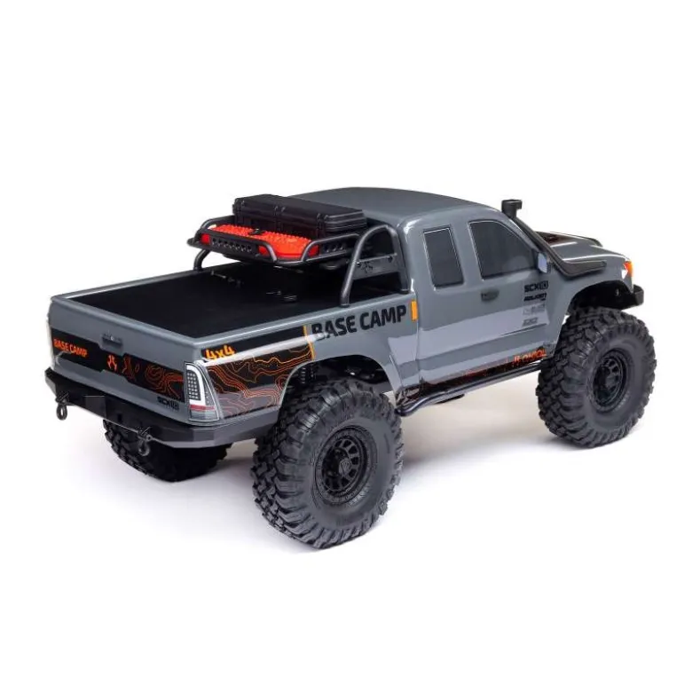 Axial AXI-1375T2SCX10 III Base Camp 4X4 Rock Crawler Brushed RTR 1:10, grau