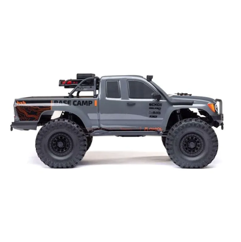 Axial AXI-1375T2SCX10 III Base Camp 4X4 Rock Crawler Brushed RTR 1:10, grau