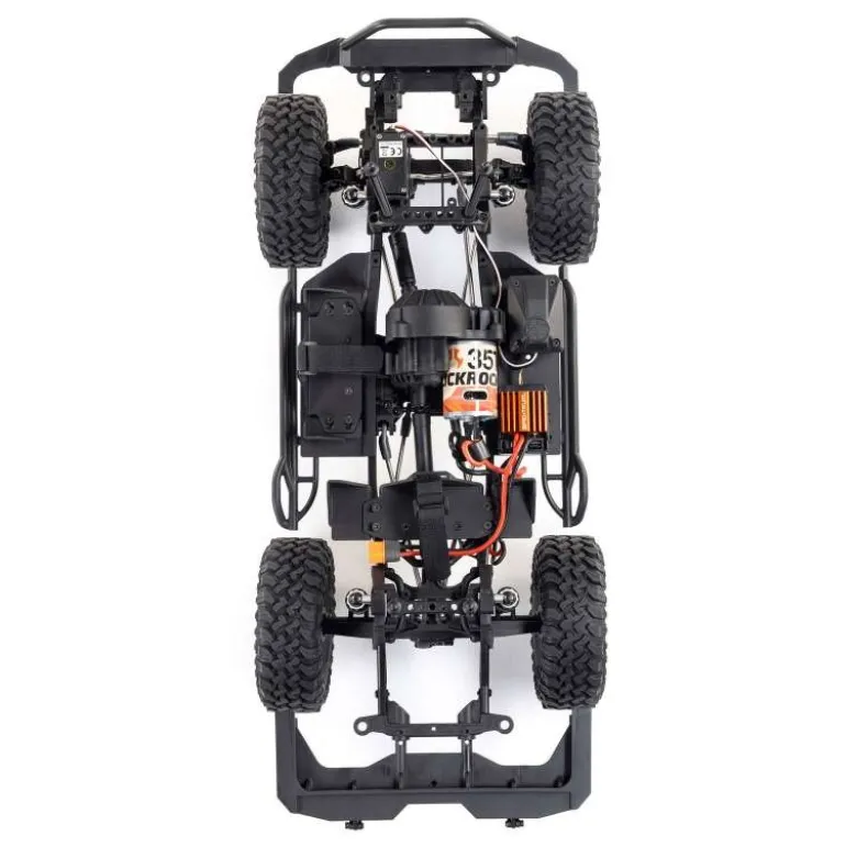 Axial AXI-1375T2SCX10 III Base Camp 4X4 Rock Crawler Brushed RTR 1:10, grau