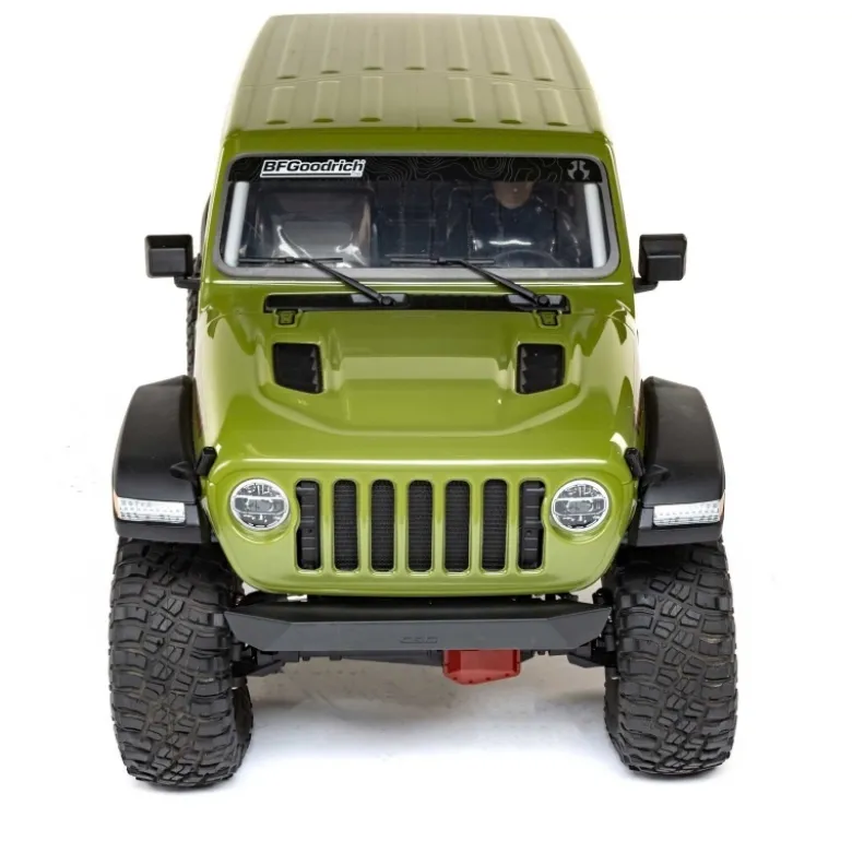 Axial AXI05000T1SCX6 Jeep JLU Wrangler 1/6 4WD Scale Crawler RTR grün