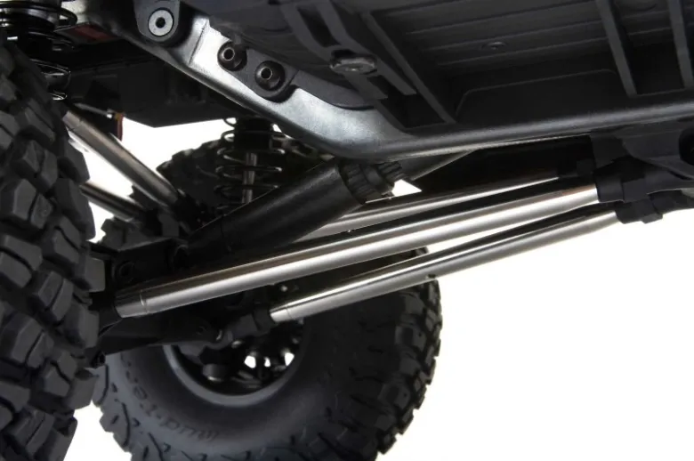 Axial AXI05000T2SCX6 Jeep JLU Wrangler 1/6 4WD Scale Crawler RTR silber