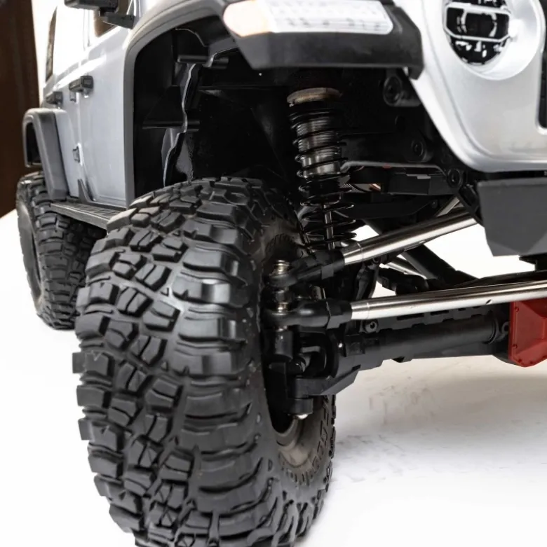 Axial AXI05000T2SCX6 Jeep JLU Wrangler 1/6 4WD Scale Crawler RTR silber