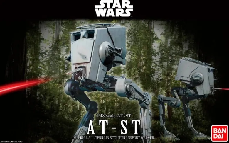 Bandai 01202Star Wars AT-ST 1/48