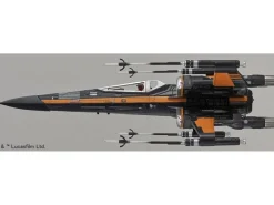 Bandai 01216Star Wars Poe's X-Wing Fighter Modellbausatz 1:72