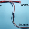 BEIER-Electronic BEIAKKUYSICHAkku Y-Kabel Deans mit Steckverbindung und Sicherungshalter