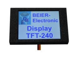 BEIER-Electronic TFT-240TFT-Display 2,40 Zoll / Displayfläche 49 x 37 mm