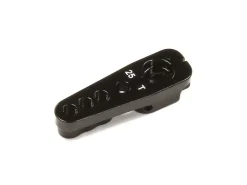 Berlinski Tuning C25049BLACKAlu Servo-Horn 25T Lenkung schwarz für Axial 1/10 Wraith