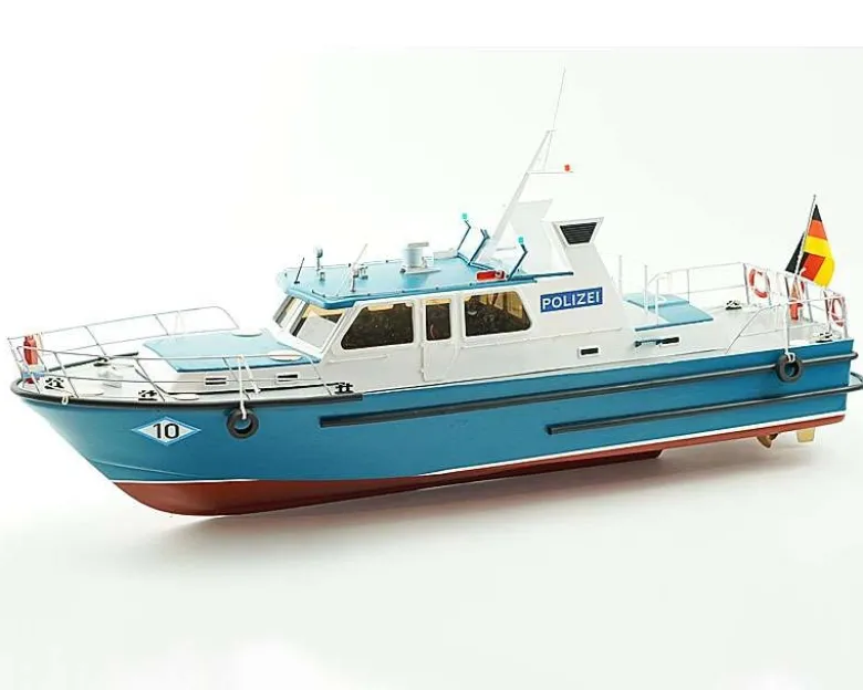 Billing Boats BB0408WSP-10 Passau Polizeiboot RC-Baukasten 1:20