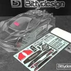 Bittydesign BDGT8-S65Seven65 1/8 GT Karosserie (325mm Radstand) unlackiert