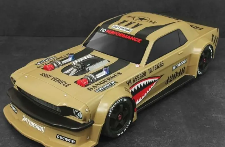 Bittydesign BDMC7-DSTYDestroyer Karosserie klar ARRMA Infraction Limitless 1:7