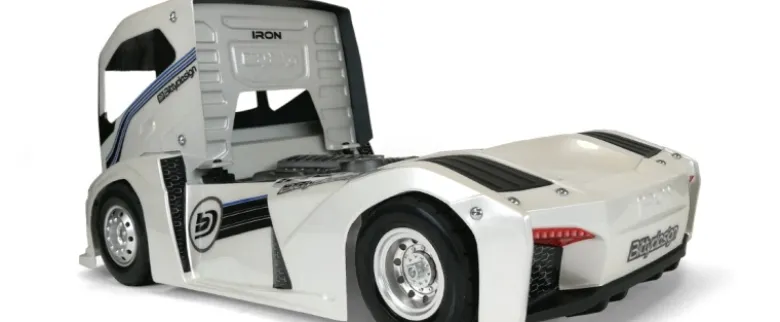 Bittydesign BDTRK-190IROIron Truck Karosserie (klar) für 1:10 Tourenwagen 190mm