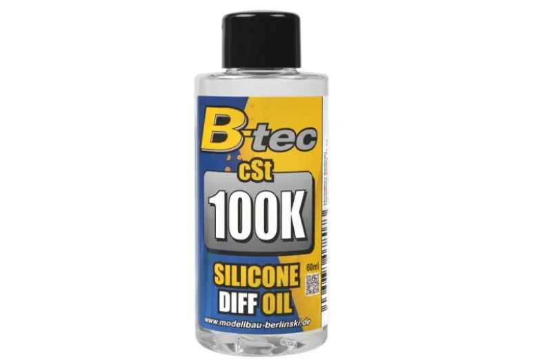 B-tec BT-002-20100Differentialöl - Hochreines Silikon - 100000 CPS - 60ml