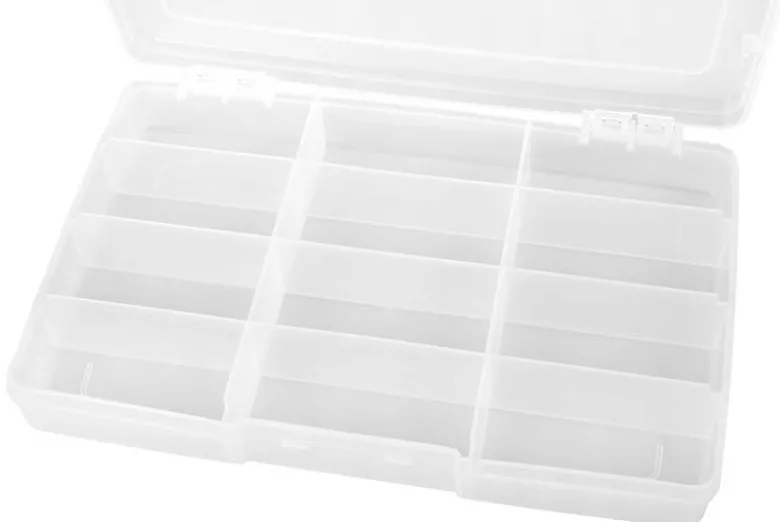 B-tec BT-010-00014Kleinteile Box - 245x165x40mm - 12 Fächer