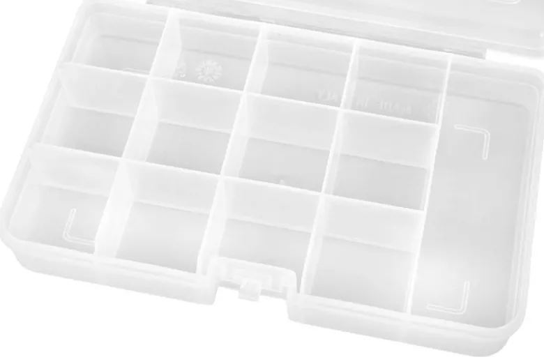 B-tec BT-010-00030Kleinteile Box - 165x105x31mm - 13 Fächer