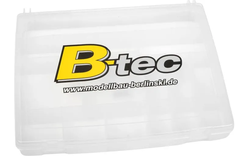 B-tec BT-010-00006Kleinteile Box - 318x240x46mm - 14 Fächer