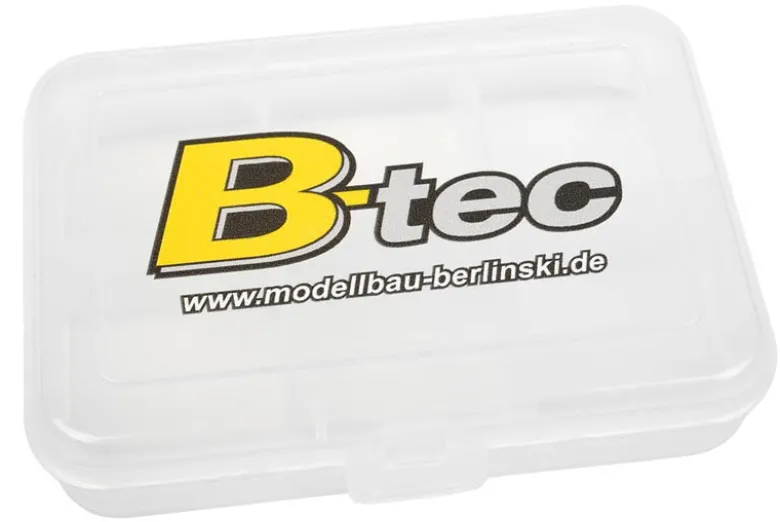 B-tec BT-010-00037Kleinteile Box - 91x66x21mm - 6 Fächer