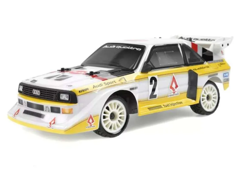 Carisma 88468GT24 Audi Sport Quattro S1 1985, 4WD Brushless 1:24 RTR mit Akku und Ladegerät