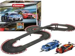 Carrera 20023633Digital 124 Startpackung DTM Full Speed - 9,3m Streckenlänge Wireless, Audi R8 LMS GT3 evo II, BMW M4 GT3