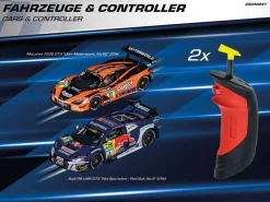 Carrera 20030047Digital 132 Startpackung Victory Circuit 7,3m Streckenlänge Wireless 2.0, McLaren 720S GT3, Audi R8 LMS GT3
