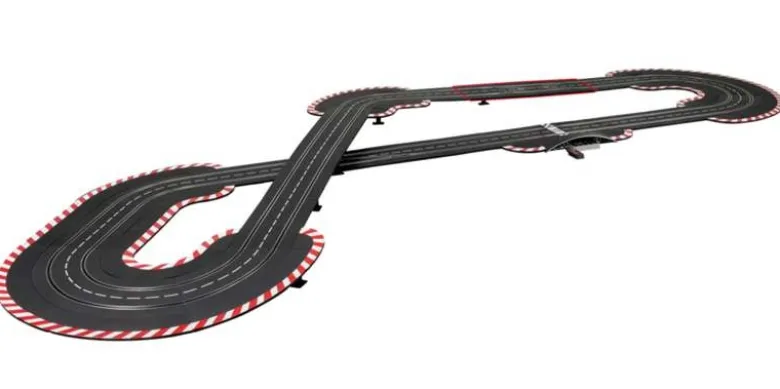 Carrera 20023639Digital 124 Startpackung Super Showdown - 8m Streckenlänge mit Audi R8 LMS GT3 evo II und Ferrari 296 GT3