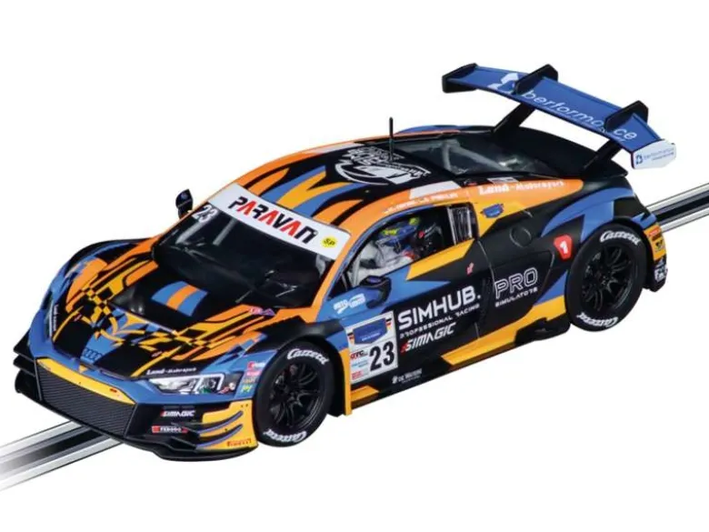 Carrera 20023639Digital 124 Startpackung Super Showdown - 8m Streckenlänge mit Audi R8 LMS GT3 evo II und Ferrari 296 GT3