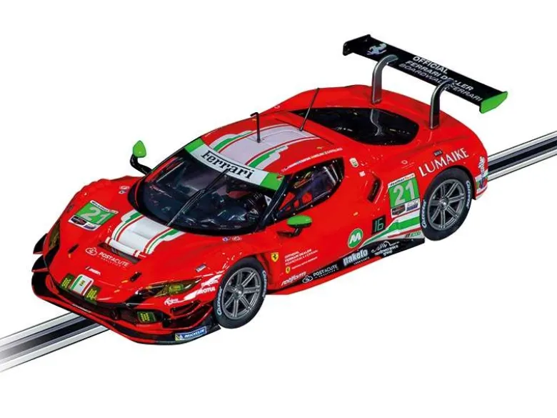 Carrera 20023639Digital 124 Startpackung Super Showdown - 8m Streckenlänge mit Audi R8 LMS GT3 evo II und Ferrari 296 GT3