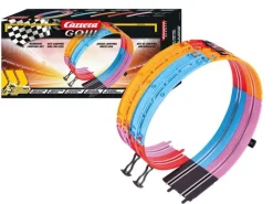 Carrera 20071603GO!!! Rainbow Looping Set auch für Digital 143, GO!!! Plus