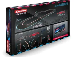 Carrera 50050002HYBRID Devil Drivers - Startpackung 6,09m Streckenlänge mit Porsche 911 GT3 R rot und Porsche 911 GT3 R schwarz