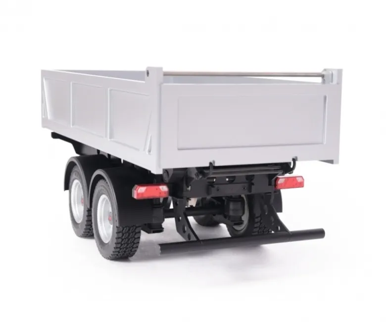 Carson 5009074252-Achs Kipp-Zentralanhänger 1:14 Bausatz