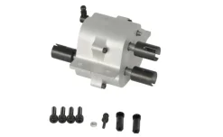 Carson 500907266Alu 2-Gang-Verteilergetriebe sperrend, für Truck 1:14