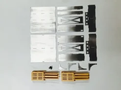 Carson 500907379Aluminium Palettenkasten 1/14 inkl. 6 Paletten