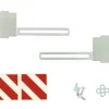 Carson 500907448Aluminium Warntafeln 1/14 mit Dekor (2)