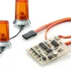 Carson 5009071251:14 Doppelrundumleuchte orange