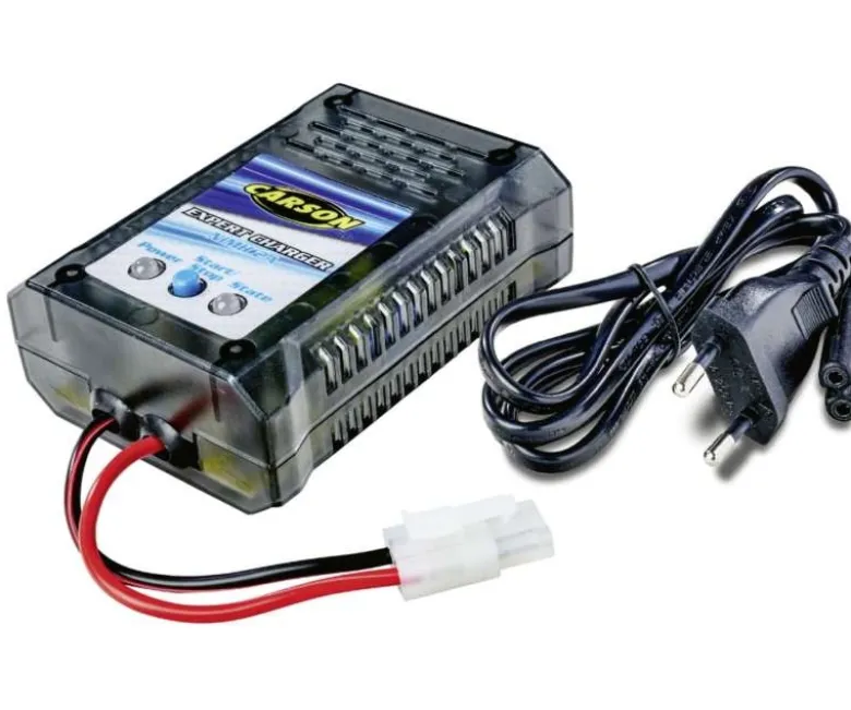 Carson 500606099Expert Schnelladegerät 2A für NiMH-Akkus 7,2V Tamiya