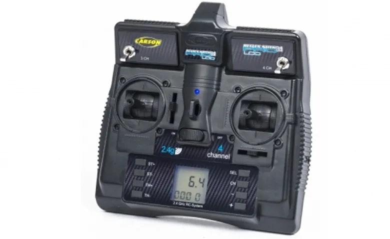 Carson 500500085FS Reflex Stick Pro 3.1 2.4GHz LCD 4-Kanal Fernsteuerung