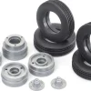 Carson 500907006Fulda Ecotonn+ Tieflader-Reifen/Felgen (2 Stück) 1:14