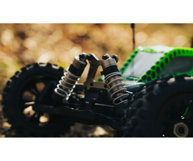 Carson 500409095King of Dirt 2.0 4S Brushless Buggy 100% RTR grün bis zu 75km/h Inklusive Lipo Akkus/Ladegerät