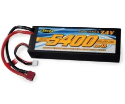 Carson 500608234LiPo Race Akku 7,4V/5400mAh 60C T-Stecker, Hardcase