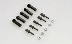 Carson 500907588M3 Kugelkopf-/Pfannen-Set (5) Stahl für Modelltrucks 1/14
