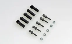 Carson 500907587M2 Kugelkopf-/Pfannen-Set (5) Stahl für Modelltrucks 1:14
