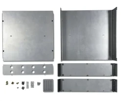 Carson 500907651Palettenkasten Stahl mit Paletten für 1:14 Rungenauflieger