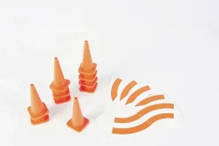 Carson 500907197Pylone-Set (10) 56mm Truck