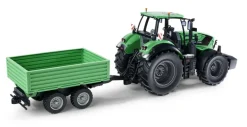 Carson 500907705RC Traktor Deutz-Fahr 82280 TTV 1:16 mit Anhänger 100% RTR