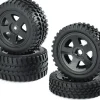 Carson 500900027Tamiya Fighter All Terrain Räder Set 2WD