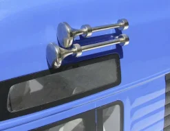 Carson 5009070961:14 Truckfanfaren-Set lang/kurz vernickelt