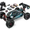 Carson 500409081Virus 4.2 XL 1:8 4WD Bruhsless Buggy 100% RTR schwarz/türkis bis zu 80km/h inklusive Lipo Akkus/Ladegerät