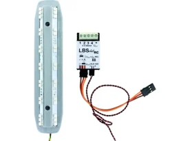 Carson 5009076331:14 7,2/12V Warnbalken mit Elektronik für FH16